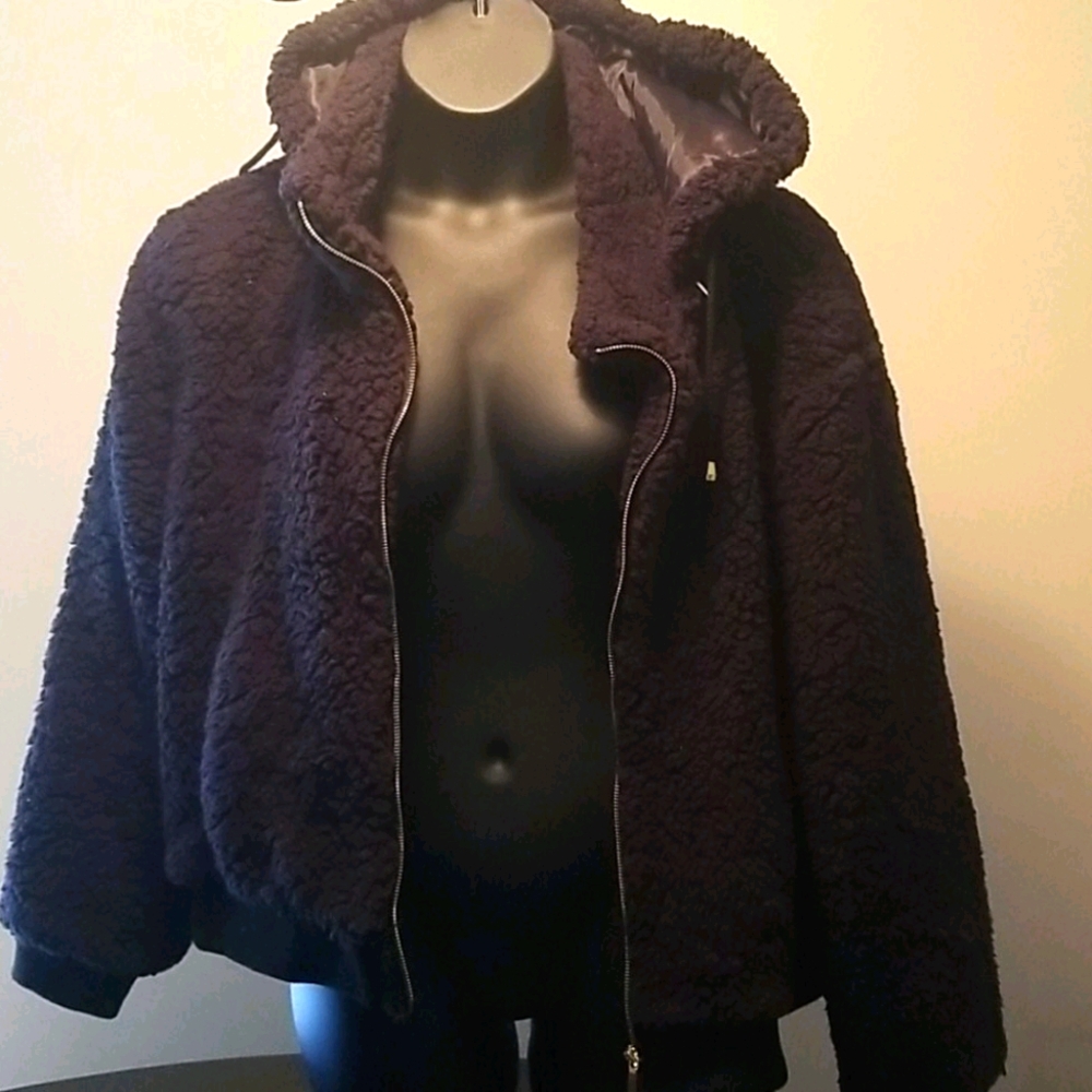 Black moto jacket